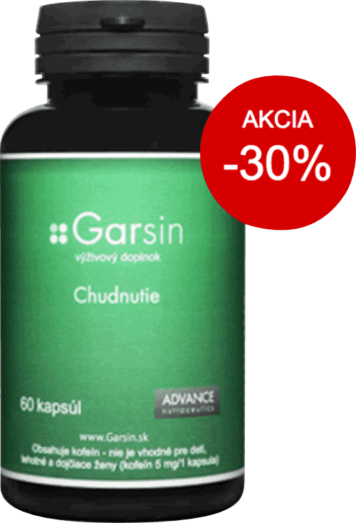 Tabletky na chudnutie Garsin - zľava - 30