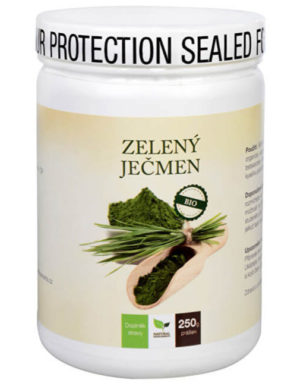 Zelený jačmeň BIO, v prášku 250 g