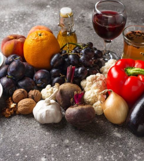 Antioxidanty - zôzne ovocie a zelenina na kope