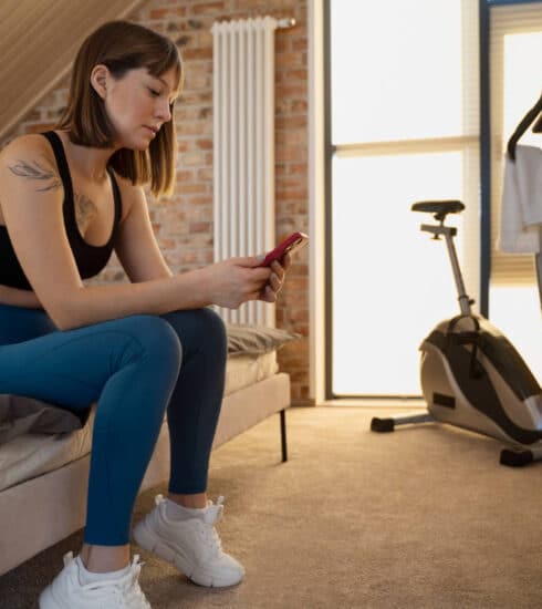 Stacionárny bicykel alebo eliptický trenažér – ilustračné foto