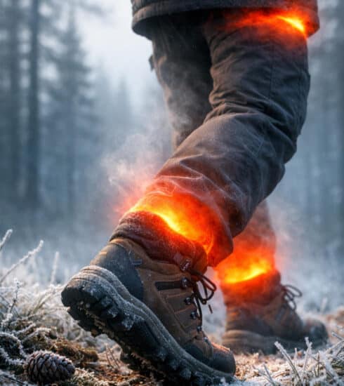 Infografika a vizualizácia termogenézy: Ako schudnúť? Pobyt v chladnom lese aktivuje hnedý tuk a zrýchľuje chudnutie.