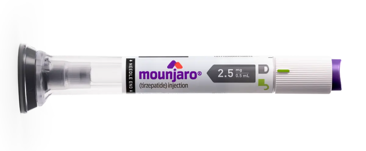 Otázka za 100 bodov: Ktorý liek na chudnutie si vybrať v r. 2026? (Ozempic, Wegovy, Mounjaro, Rybelsus) 4 Mounjaro, obrázok z oficiálnych zdrojov výrobcu, aplikačné pero